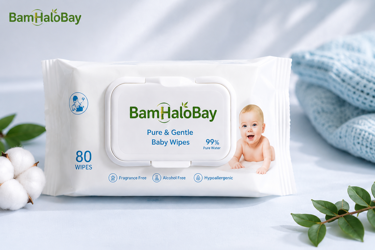 Pure and Gentle Baby Wipes